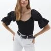 OXXO Donna MIT BALLONÄRMELN - Camicetta - Black -Negozio al dettaglio Oxxo b5349eeea0514b80ad4ff05f9e90e126