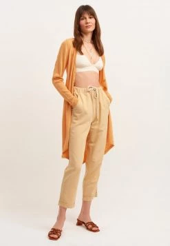 OXXO Donna MIT SEITLICHEN SCHLITZEN - Cardigan - Orange -Negozio al dettaglio Oxxo b5b483163b7a48a69d57549baf5443b0