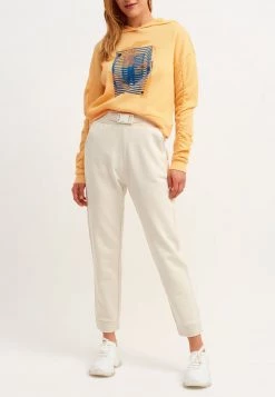 OXXO Donna MIT SCHNALLENDETAIL AM BUND - Pantaloni Sportivi - Sandy