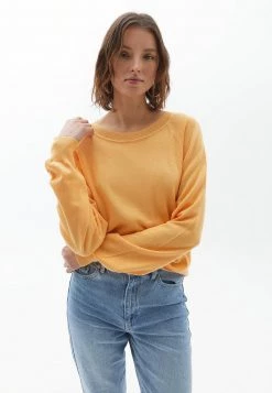 OXXO Donna DÜNNER MIT ENGEN ARMELBÜNDCHEN - Maglione - Buff Orange -Negozio al dettaglio Oxxo b7a10b1a56bf435ab63e665582607844