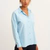 OXXO Donna MIT MANSCHETTEN - Camicia - Periwinkle