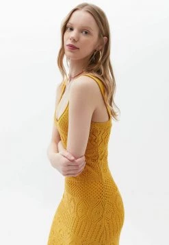 OXXO Donna Vestito Lungo - Mineral Yellow -Negozio al dettaglio Oxxo ba5817211fbc43e79751e21940e9cef9