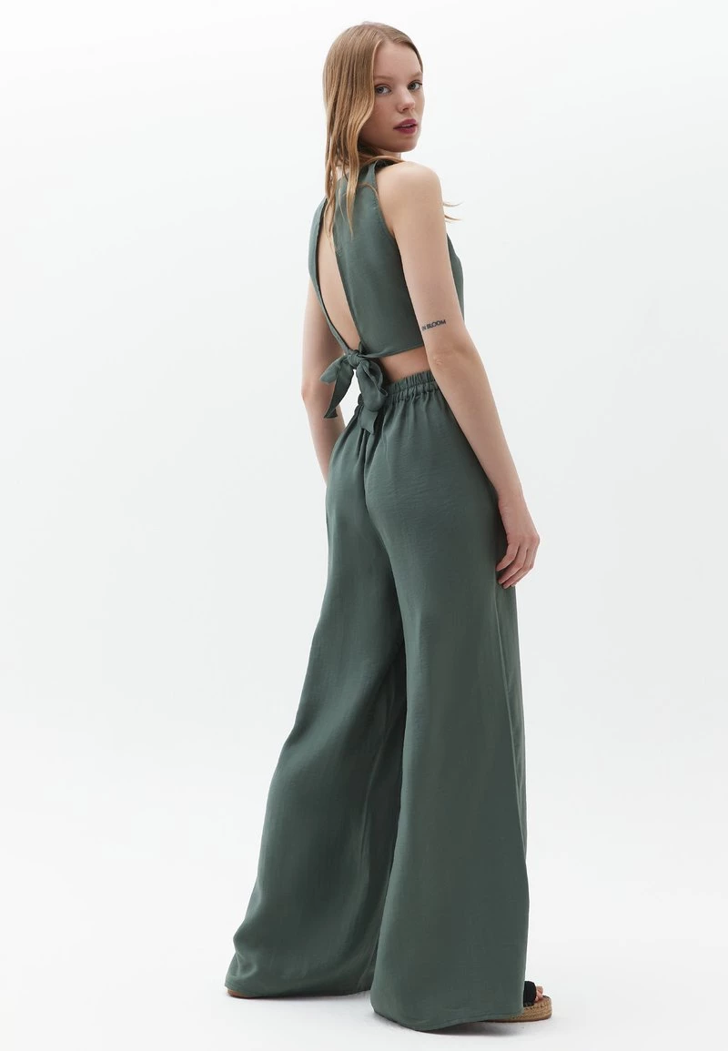 OXXO Donna Tuta Jumpsuit - Duck Green 5 OXXO Donna Tuta Jumpsuit - Duck Green - immagine 3