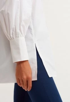 OXXO Donna MIT MANSCHETTEN - Camicia - White -Negozio al dettaglio Oxxo bbd94db87b2b42e6904fda58c0d8dbce