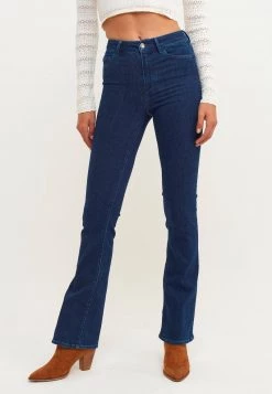 OXXO Donna Jeans Bootcut - Mid Denim