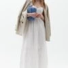 OXXO Donna Vestito Lungo - Offwhite