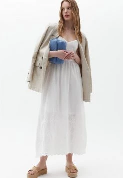 OXXO Donna Vestito Lungo - Offwhite