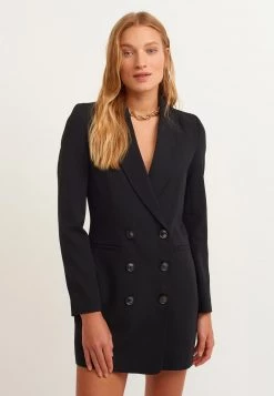 OXXO Donna Cappotto Corto - Black