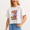 OXXO Donna T-shirt Con Stampa - White -Negozio al dettaglio Oxxo bf7478aea5bc40c8a34de48b551fce24