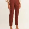 OXXO Donna MIT SEITLICHEM VERSCHLUSS - Pantaloni - Cognac -Negozio al dettaglio Oxxo bf90a86aea1042fe9ff6ce600502bb85