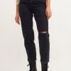 OXXO Donna MIT MARKANTEN USED DETAILS - Jeans Slim Fit - Black -Negozio al dettaglio Oxxo c06b6e4ccd6441e5a22dfb39487c57f5