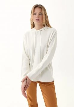 OXXO Donna Felpa Con Cappuccio - Ice Milk