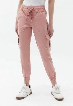 OXXO Donna MIT ENGEN BEINABSCHLÜSSEN - Pantaloni Cargo - Antik Rosette