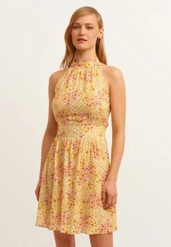 OXXO Donna Vestito Estivo - Flower Comb