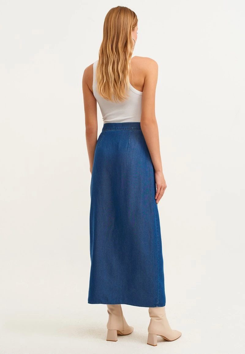 OXXO Donna MIT STYLISCHER OPTIK - Gonna A Portafoglio - Dark Denim 4 OXXO Donna MIT STYLISCHER OPTIK - Gonna A Portafoglio - Dark Denim - immagine 2