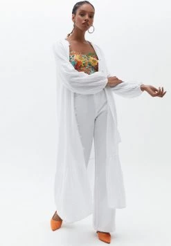 OXXO Donna MIT LANGER FORM - Giacca Leggera - White -Negozio al dettaglio Oxxo c439d8e838e448f4ad5ca7b337d62253