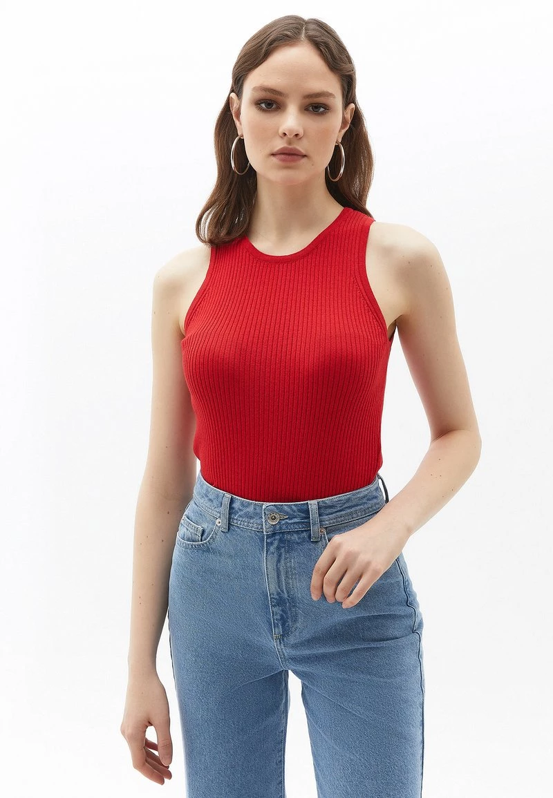 OXXO Donna OPTIK - Top - Flame Scarlet 3 OXXO Donna OPTIK - Top - Flame Scarlet