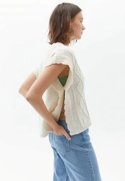 OXXO Donna MIT SEITLICHEN SCHLITZEN - Top - Turtledove -Negozio al dettaglio Oxxo c4ff28697aac43ee931dc4fcf659824b