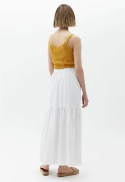 OXXO Donna MIT STUFENVOLANT - Gonna Lunga - White -Negozio al dettaglio Oxxo c5692ce4fd5f4a5e895851b1937de537