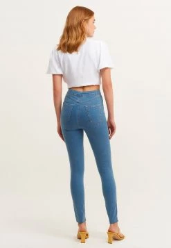 OXXO Donna Jeans Skinny Fit - Blue -Negozio al dettaglio Oxxo c5a3ffdf6b7b4236a4377793444281f0