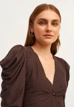 OXXO Donna Cardigan - Darkbrown -Negozio al dettaglio Oxxo c6d3c837dd2b437089d2de74e9857142