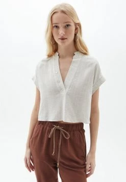OXXO Donna T-shirt Basic - Naturel