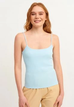OXXO Donna Top - Light Blue