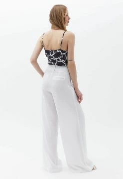 OXXO Donna MIT WEITER BEINFORM - Pantaloni - White -Negozio al dettaglio Oxxo c96fe4b1f4eb4a248536cd95f08ceb1e