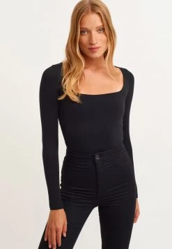 OXXO Donna Maglietta A Manica Lunga - Black -Negozio al dettaglio Oxxo c981cd11c05f4866852f07a4c66723fc