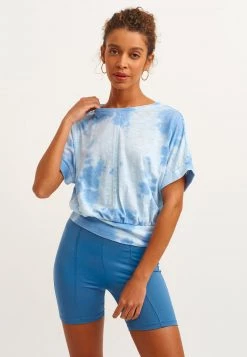 OXXO Donna T-shirt Con Stampa - Dark Wash
