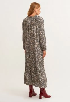 OXXO Donna Vestito Lungo - Leaf Comb -Negozio al dettaglio Oxxo cd09c15772e141ec81b344eb61add86b