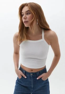 OXXO Donna WITH STRAPS - Top - Ice Milk -Negozio al dettaglio Oxxo cdc4a176ce594e9b8624ed919b264ba6