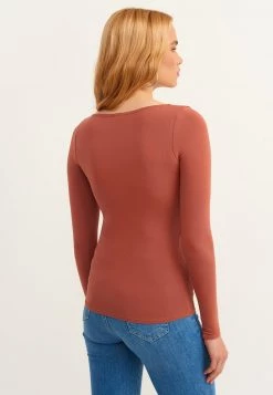 OXXO Donna MIT WEITEM AUSSCHNITT - Maglietta A Manica Lunga - Morocco -Negozio al dettaglio Oxxo ceae40877cbd4861a968aced008bf0bf