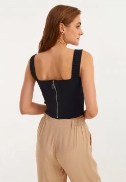 OXXO Donna Top - Black -Negozio al dettaglio Oxxo cf816894566c4509b1af5a0ecd42e402