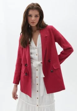 OXXO Donna Cappotto Corto - Persian Red -Negozio al dettaglio Oxxo d05314ad05c140b282e4a3071f99cefb