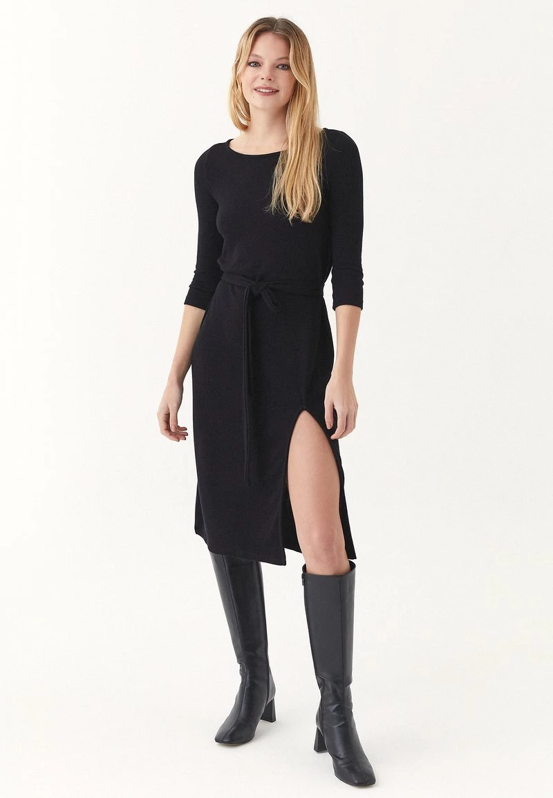 OXXO Donna Abito In Maglia - Black 4 OXXO Donna Abito In Maglia - Black - immagine 2