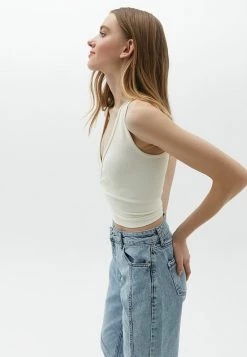 OXXO Donna MIT WICKELOPTIK - Top - Ice Milk -Negozio al dettaglio Oxxo d3c7962acc6040879b771445e772be02