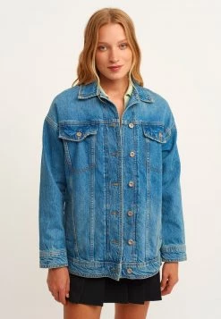 OXXO Donna Giacca Di Jeans - Tint Denim