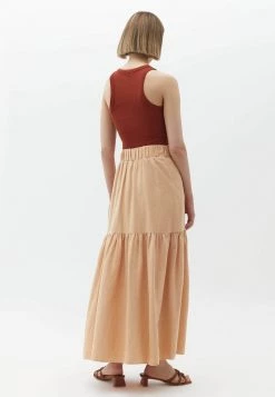 OXXO Donna MIT STUFENVOLANT - Gonna Lunga - Hazelnut -Negozio al dettaglio Oxxo d4aee2bbb9ad4366b75eaa9ffdb021fb