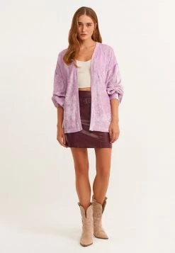 OXXO Donna Cardigan - Light Lilac -Negozio al dettaglio Oxxo d4bc6d44652949e78762c6945aade3f3