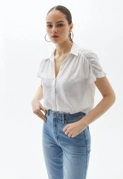 OXXO Donna Camicia - White -Negozio al dettaglio Oxxo d5922b588dad464396c2e7a33dcc8c76