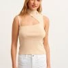OXXO Donna MIT CUT OUT - Top - Nutmeg -Negozio al dettaglio Oxxo d8fcd19a6aa747229f652f5d715b738c