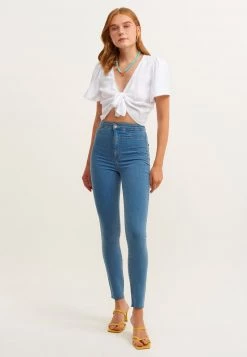 OXXO Donna MIT HOHER TAILLE - Jeans Skinny Fit - Rodeo Denim