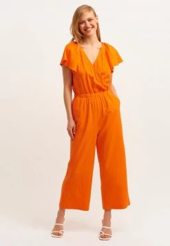 OXXO Donna Tuta Jumpsuit - Tiger Blaze