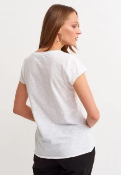 OXXO Donna T-shirt Basic - White -Negozio al dettaglio Oxxo dbe11163673f422b82174fa9ddac2ee6