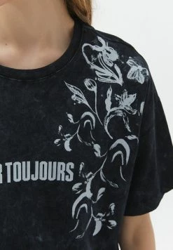 OXXO Donna T-shirt Con Stampa - Black -Negozio al dettaglio Oxxo de151a7d246b4b1b87af81063fbc7118