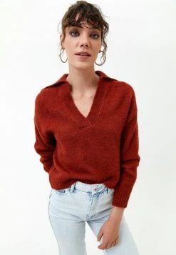 OXXO Donna Maglione - Dark Red