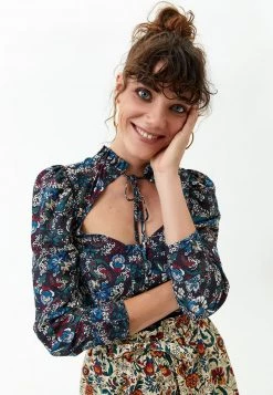 OXXO Donna Camicetta - Flower Print