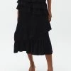 OXXO Donna RUFFLED - Gonna A Campana - Black -Negozio al dettaglio Oxxo e03f06f4e49b41da8940f458bd921995