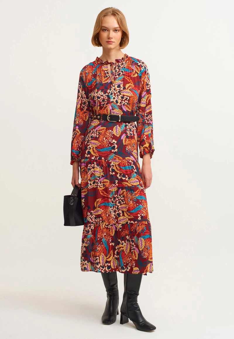 OXXO Donna Vestito Lungo - Big Floral 4 OXXO Donna Vestito Lungo - Big Floral - immagine 2